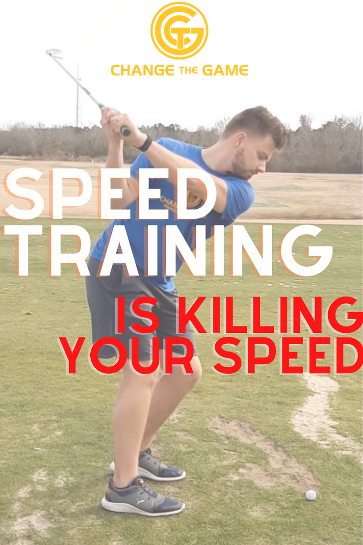 Change the game speed training is killing your speed.